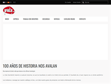 Tablet Screenshot of practic.es